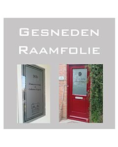 Raamfolie zelf ontwerpen