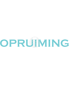 Opruiming sticker