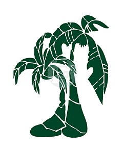 Palmbomen sticker