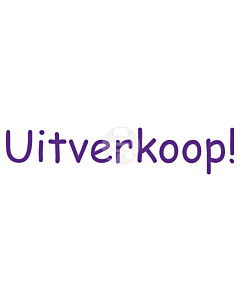 Uitverkoop sticker