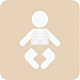 Pictogram Baby verzorgingsplaats sticker