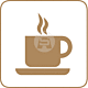 Pictogram Koffiehoek sticker