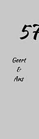 Raamfolie met naam en huisnummer L113-1