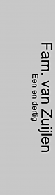 Raamfolie met naam en huisnummer L201-1
