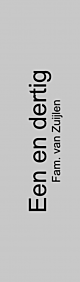 Raamfolie met naam en huisnummer L201-3