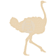 Struisvogel sticker