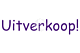 Uitverkoop sticker