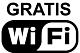 Gratis wifi sticker