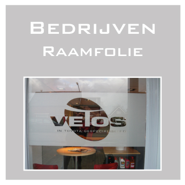 Raamfolie bedrijven