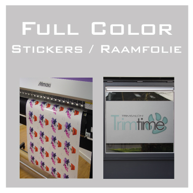 Full-color stickers