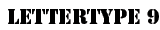 lettertype9